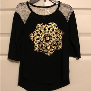 🚨LAST CHANCE 🚨 Mudd Girls Top 3/4 Sleeve 💓